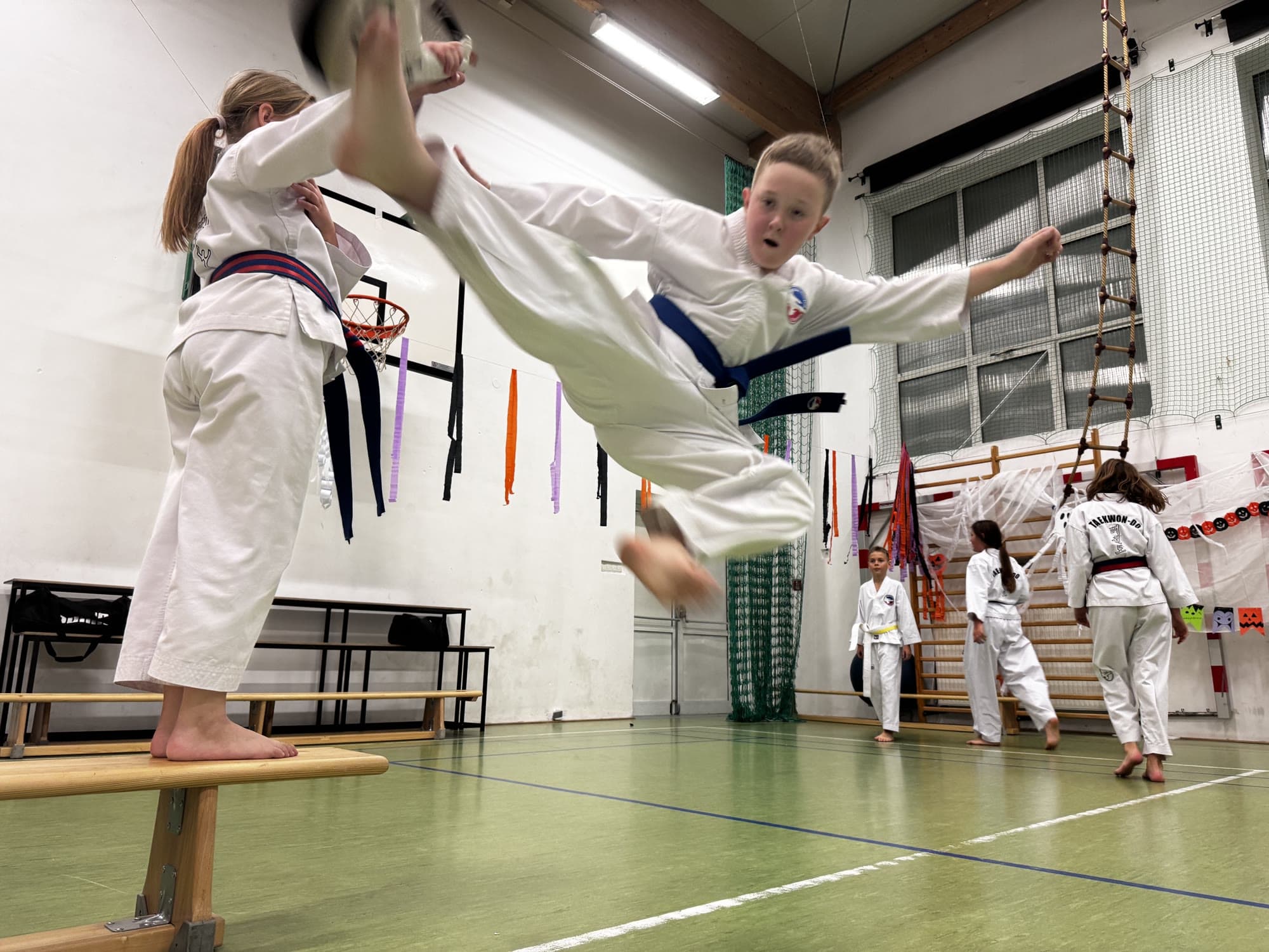 Trening w sekcji Golub-Dobrzyń