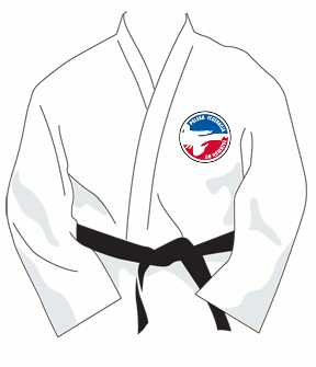 Dobok — widok z przodu
